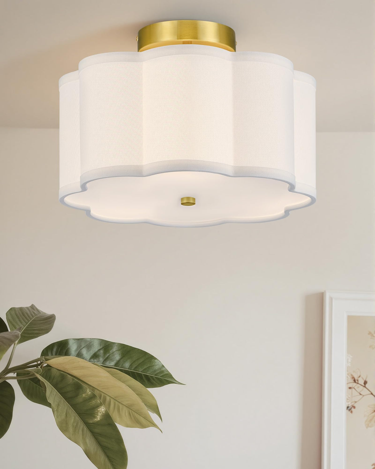 Ideal for spaces around 30 to 60 square feet like entryways.