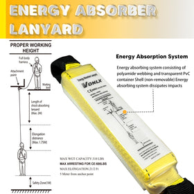 VONLX abrasion-resistant rope resists wear during heavy use and rough handling.
