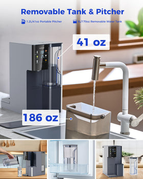 VonWater CT910H plug-and-use setup ready without installation