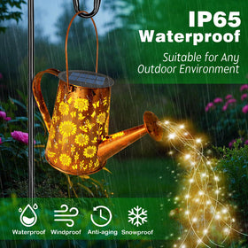 VOOKRY garden decor lights brighten patios and balconies at night