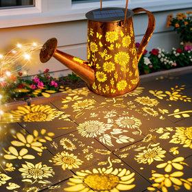 VOOKRY hollow-carved metal design adds elegance to outdoor decor