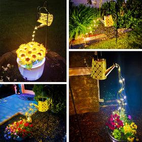 VOOKRY outdoor IP65 waterproof lights brighten patios and gardens in any weather