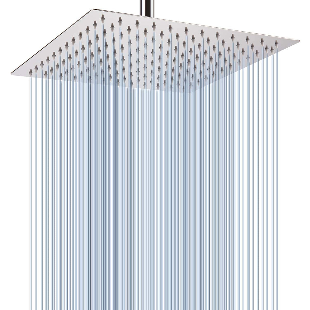 Voolan rain shower head 12-inch delivers immersive coverage for a spa-like shower