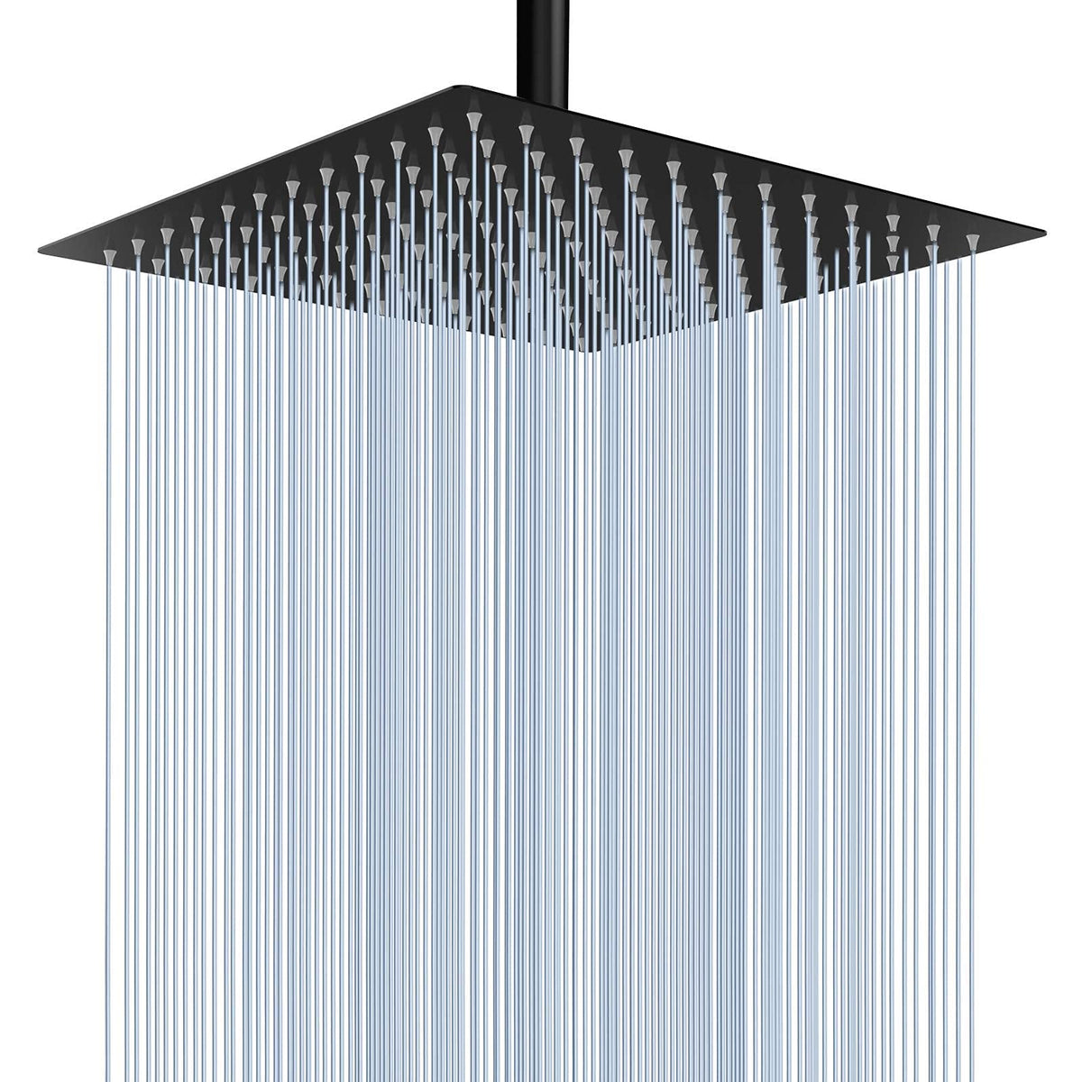 Voolan rain shower head oversized coverage delivering full-body spray.
