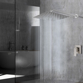 Voolan Rain Shower Head 144 silicone jets resist scale and clogging