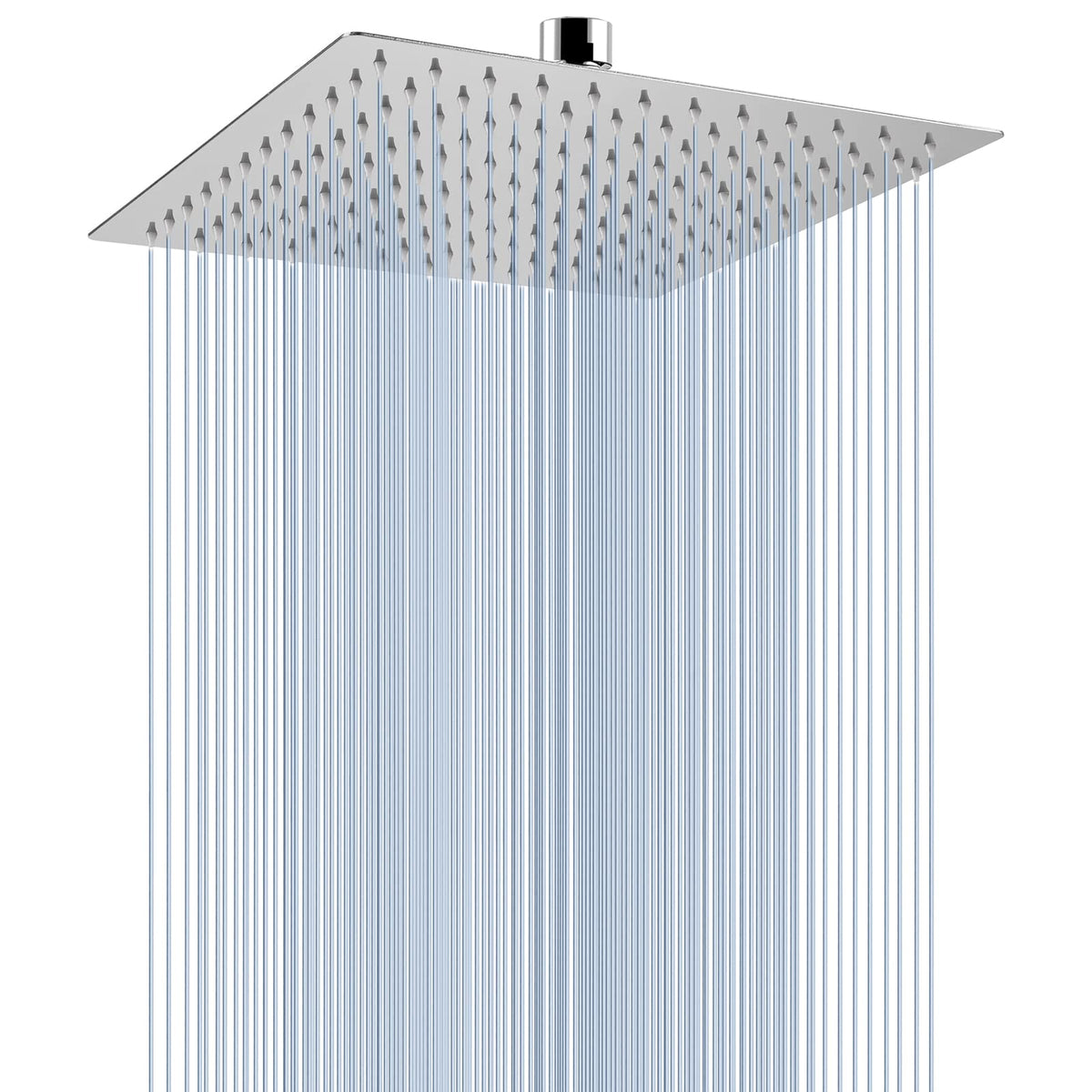 Voolan rain shower head with wide rain spray for a spa-like start to your day