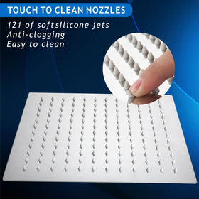 Voolan 304 stainless steel with chrome finish resists corrosion and keeps a bright look