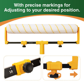 Voomey 18-inch paint tray designed for steady paint flow.