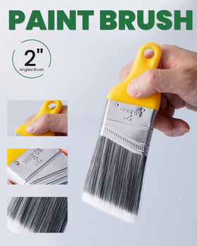Voomey built-in magnetic brush holder keeping the brush within reach