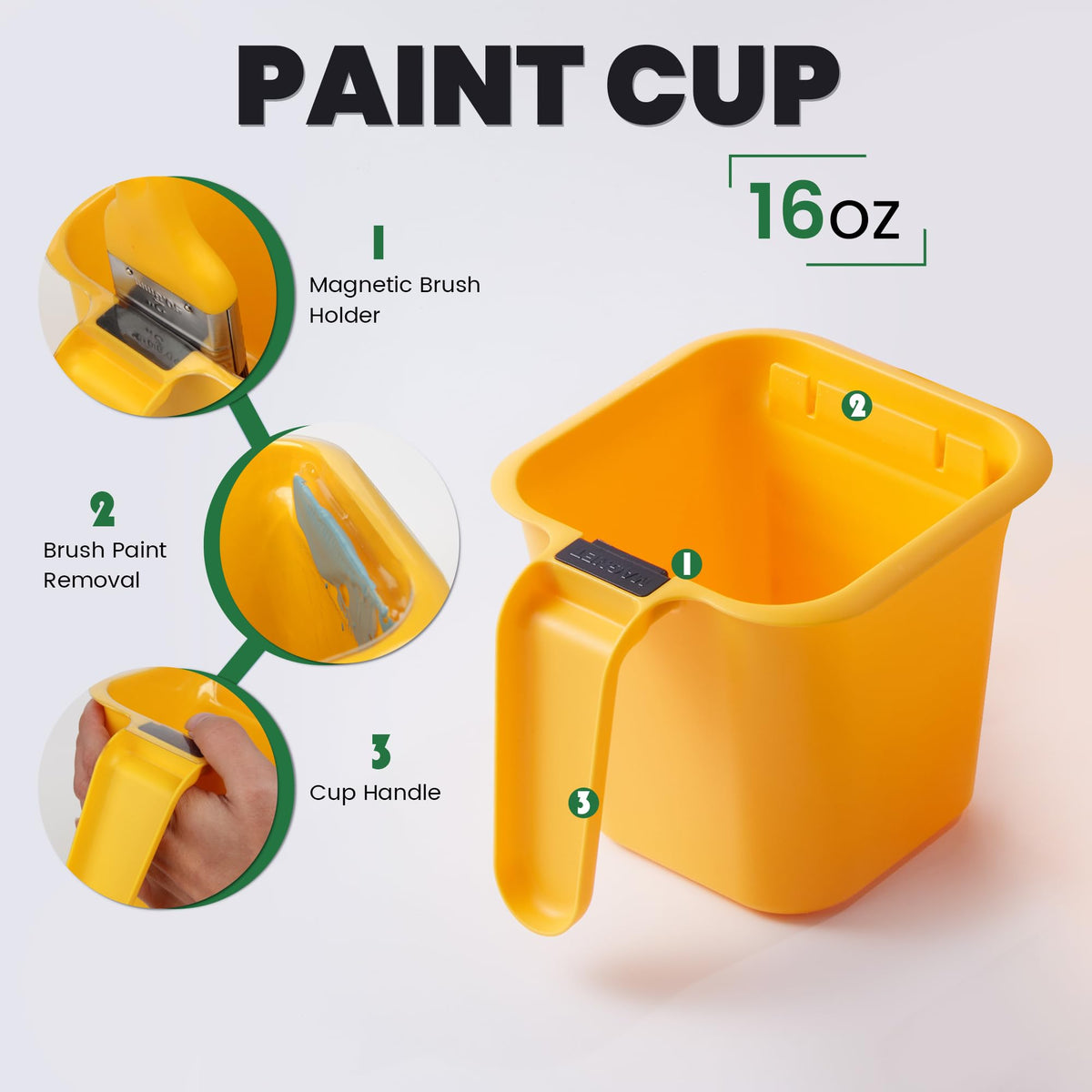 Voomey disposable pail liners 10-pack for quick color changes
