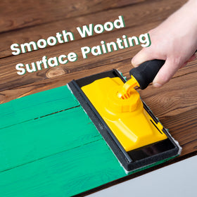 Voomey 360° rotating handle enables precise angles for ceilings and corners