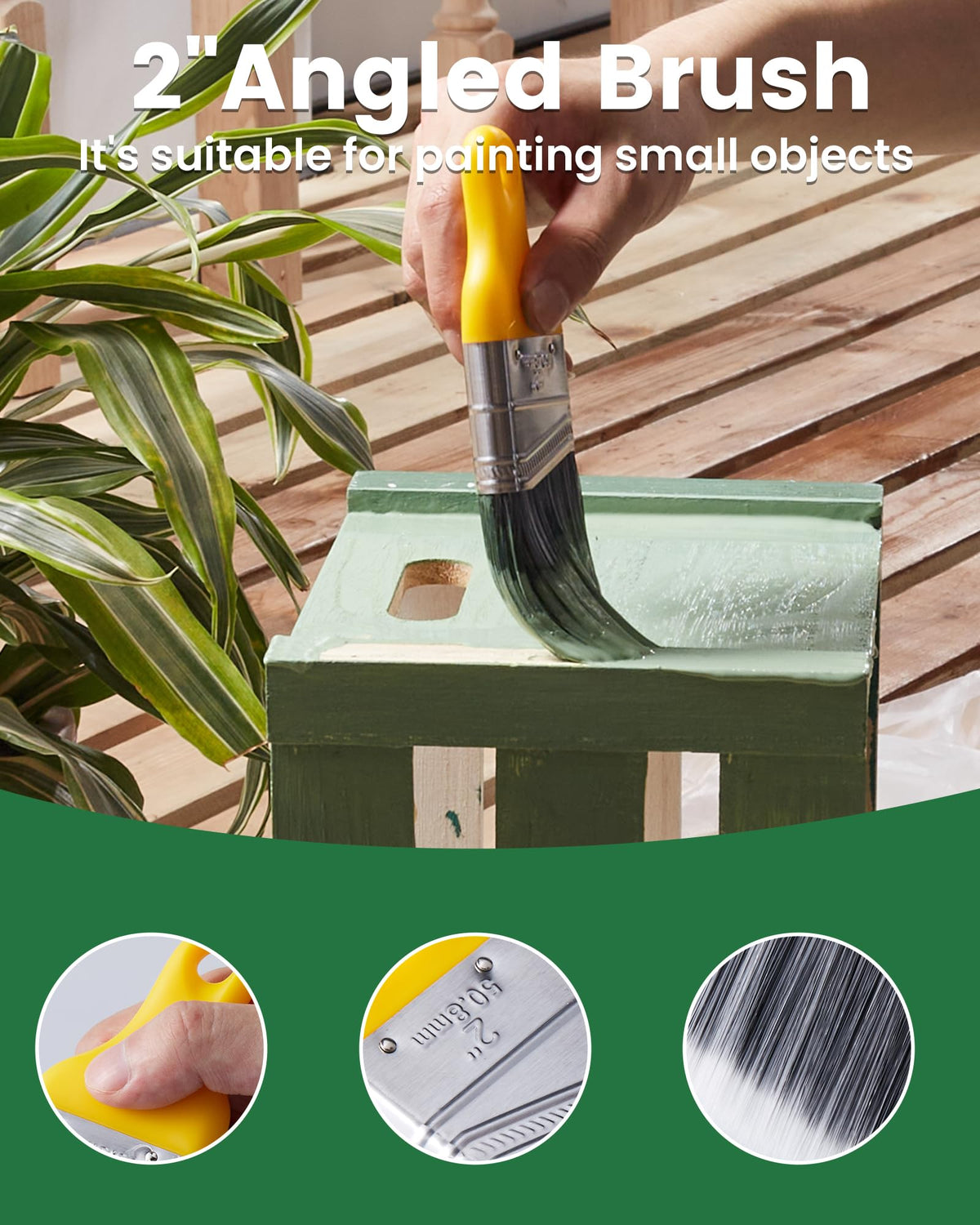 Voomey tray liners protect floors and simplify cleanup after painting.
