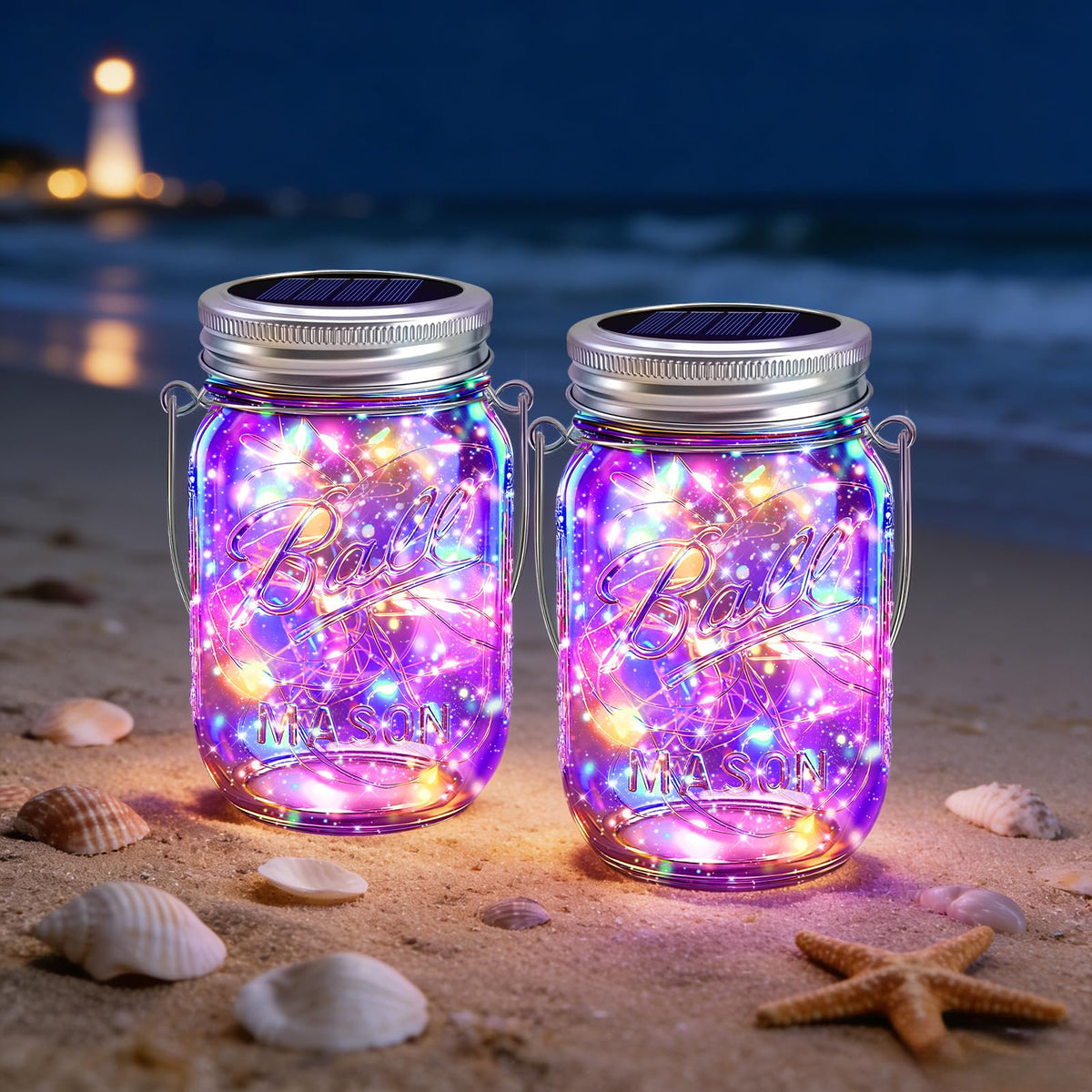 All-weather VOOKRY design for year-round decorative lighting.