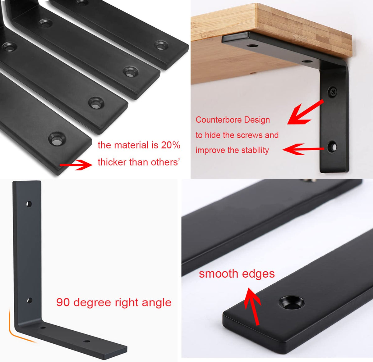 VOOVOO pre-drilled holes for quick assembly and flush screw placement.