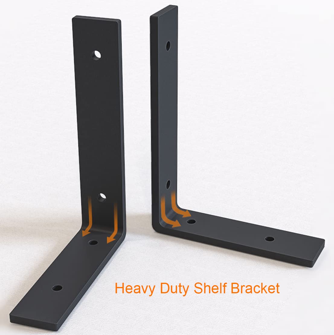 VOOVOO wall-mounted kitchen shelf setup shows sturdy support and clean lines.