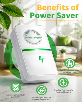 VOOYVEX Power Plug Pro Energy Saver compact design fits in small spaces