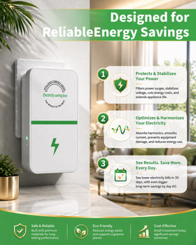VOOYVEX Power Plug Pro Energy Saver versatile use across home and office