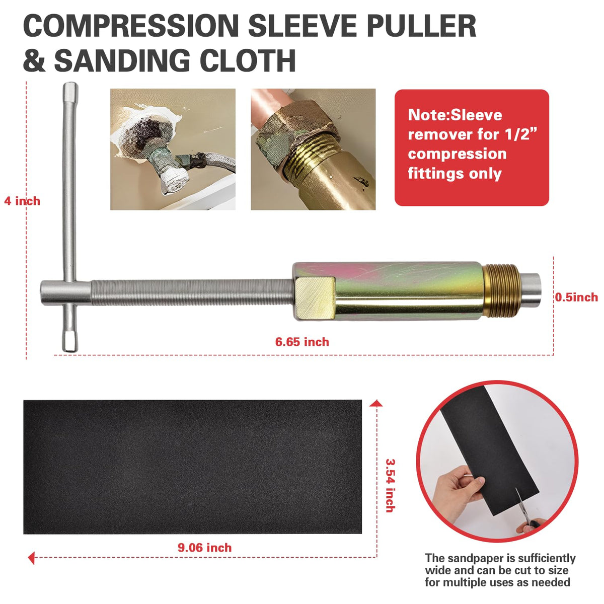 Vorhixa 2-in-1 plumbers wrench delivering strong grip and torque