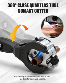 Vorhixa 360-degree ratcheting mechanism in action for precise cuts