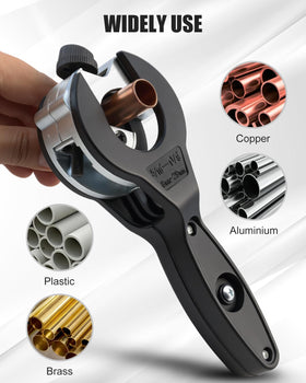 Vorhixa cuts copper, PVC, brass pipes from 5/16" to 1-1/8" inches