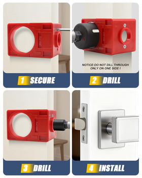 Vorhixa hinge mortise range from 2.5 to 5 inches for versatile doors.