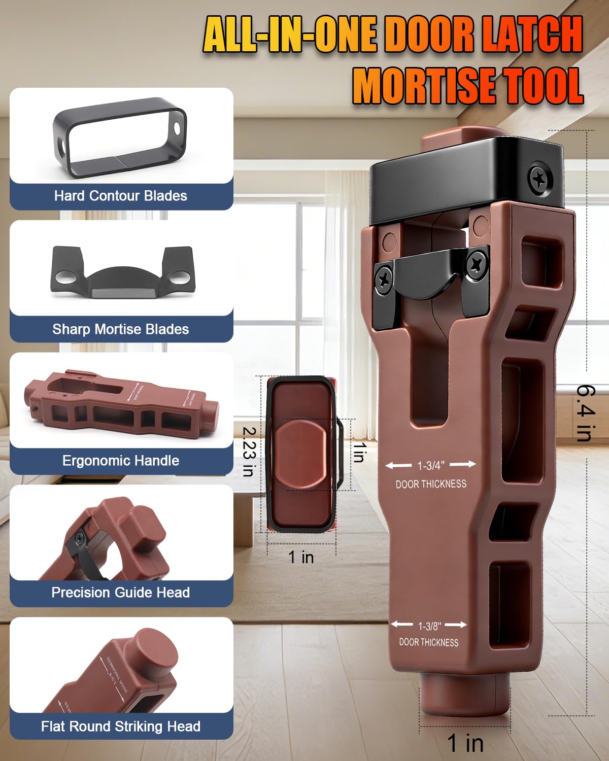 Vorhixa complete kit includes bits, hole saw, and manual for DIY pros.