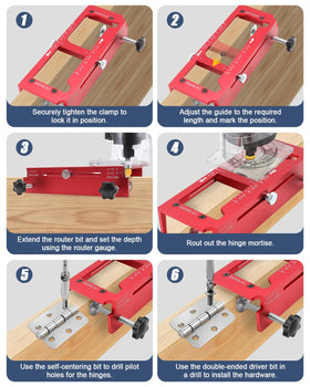 Vorhixa silicone anti-slip pads prevent movement and door damage during use.