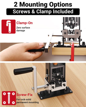 Vorhixa wire stripper with drill powered operation speeds up larger wiring tasks