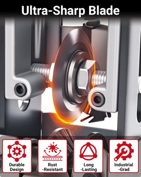 Vorhixa wire stripper screw-mount base enables portable, stable use anywhere