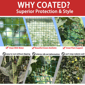 Vorlaxen 19-gauge welded wire mesh ready for poultry pens and garden barriers