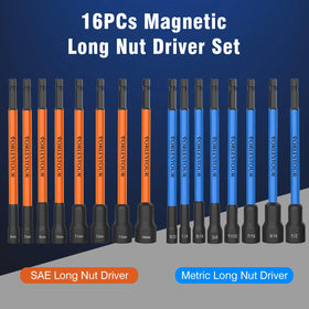 Vorlestour chrome vanadium steel construction for durable nut drivers