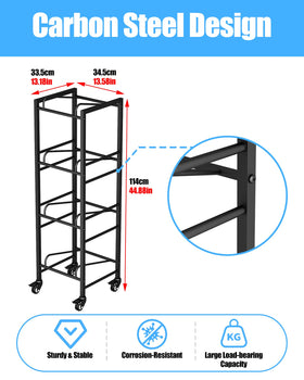 Vorshape heavy-duty steel water stand supports multiple 5-gallon jugs.
