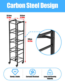 Vorshape steel water stand is sturdy and durable for long-term use.
