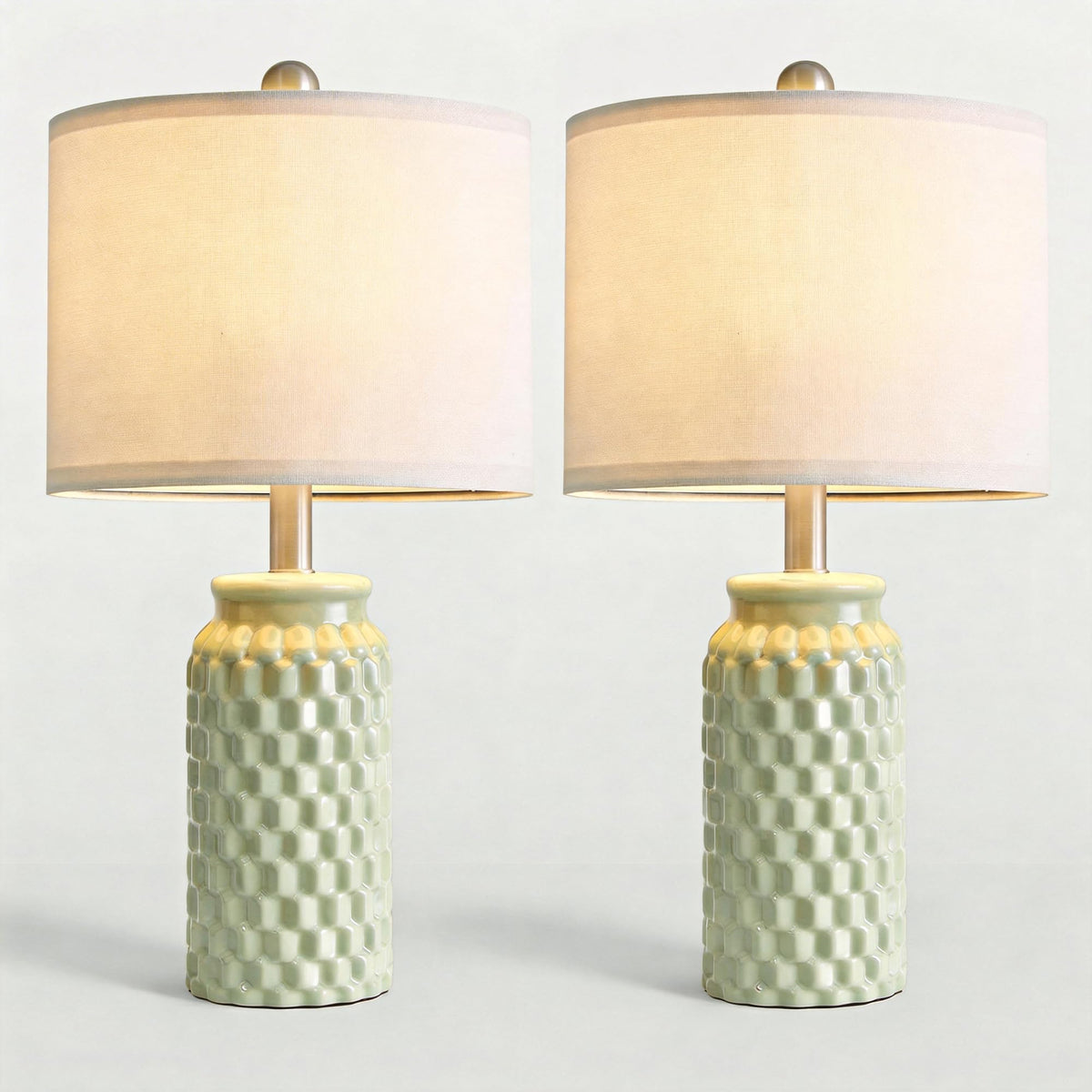 Vortether 20.5-inch table lamp for compact spaces with presence.