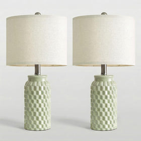 Vortether handcrafted ceramic variation lamp with unique charm for cozy rooms.