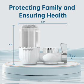 Vortopt fits most standard faucets for hassle-free installation.