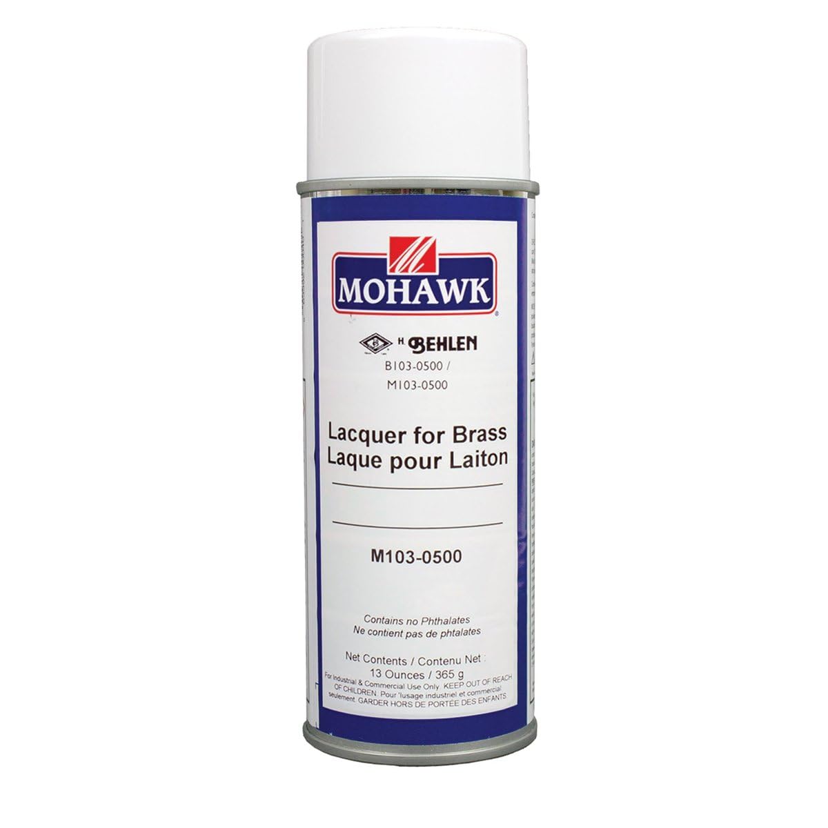 Vosaplk Mohawk Lacquer for Brass gloss finish enhances shine and adds durable surface protection.