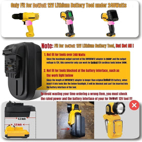 Vosaplk YMWLKJ durable ABS housing ensures secure, portable installation