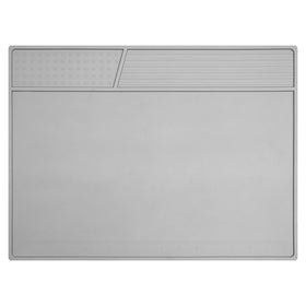 VOTCT grey soldering mat top view protecting workstation during electronics work