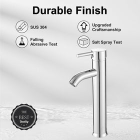VOTON chrome one-hole mixer for easy control
