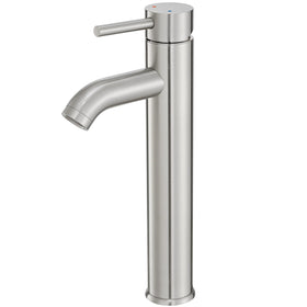 VOTON vessel sink faucet in chrome tall design for modern bathrooms, durable and easy to clean.