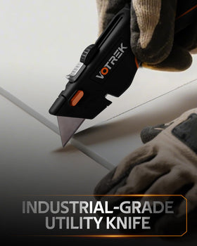 VOTREK box cutter spare blades storage keeps blades accessible.