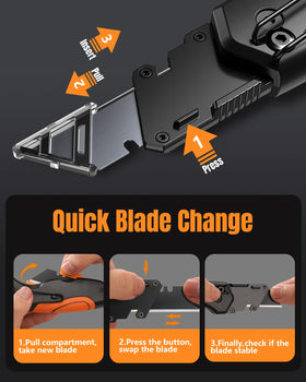 VOTREK all-in-one tool handles vinyl, leather, and delicate tasks with ease.