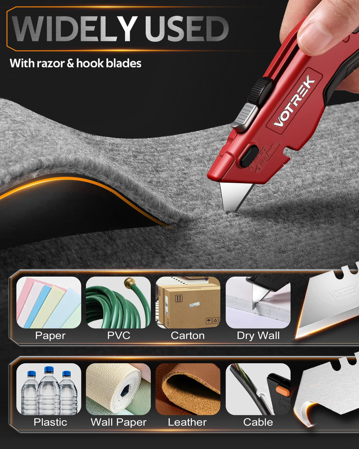 VOTREK aluminum design delivers durable performance for daily and demanding jobs