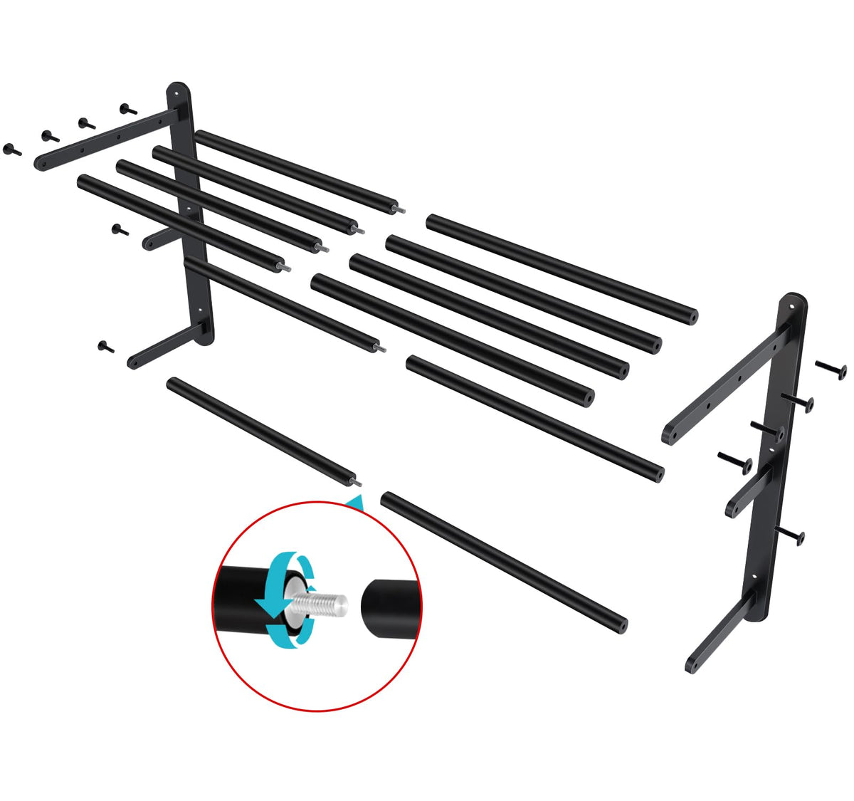 VOTZAAQ RV camping compact towel rack.