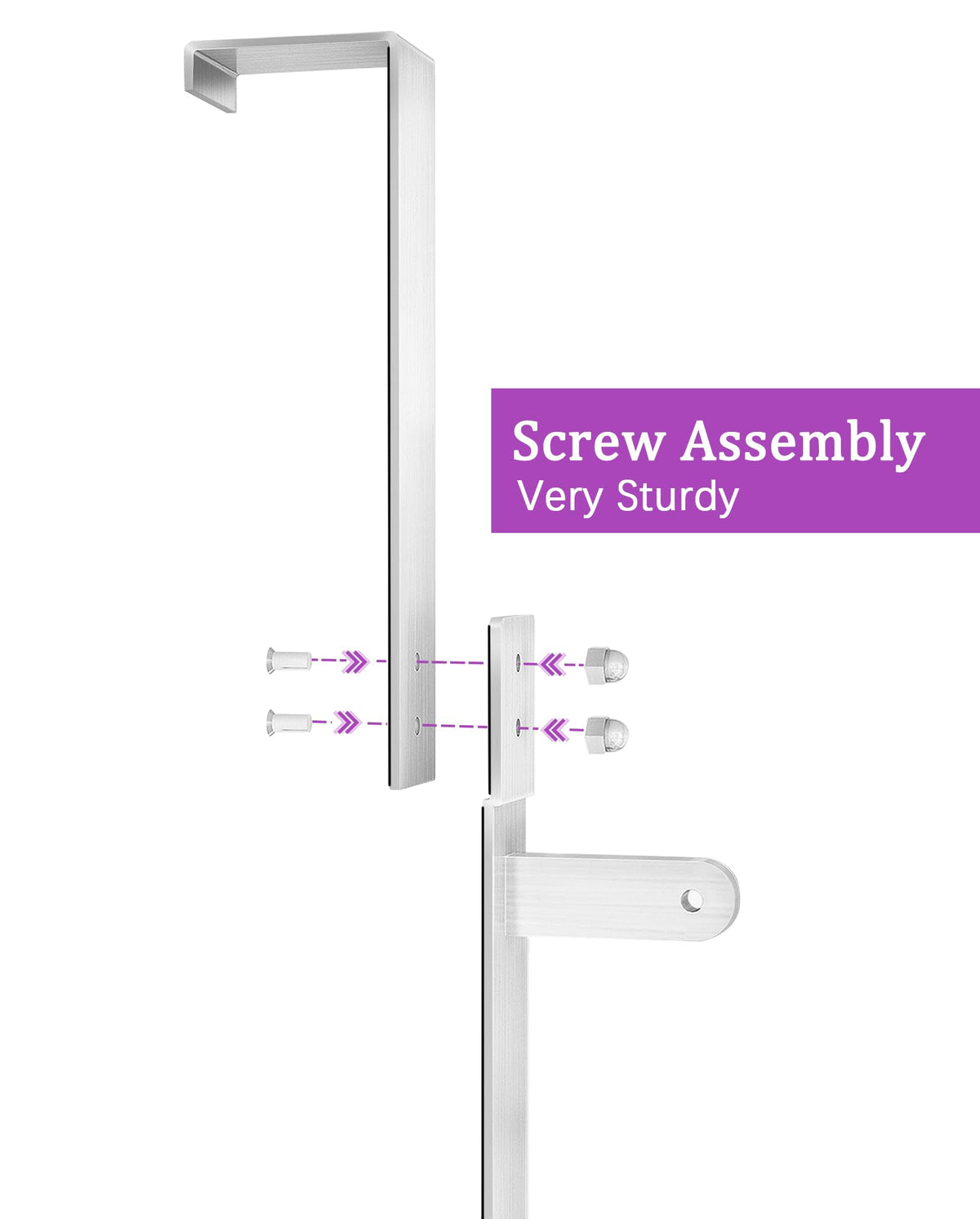 VOTZAAQ screw-fastened connection ensures sturdy installation