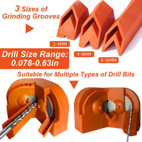 VOUSXLLEZ portable sharpener with stable bottom plate for safe use