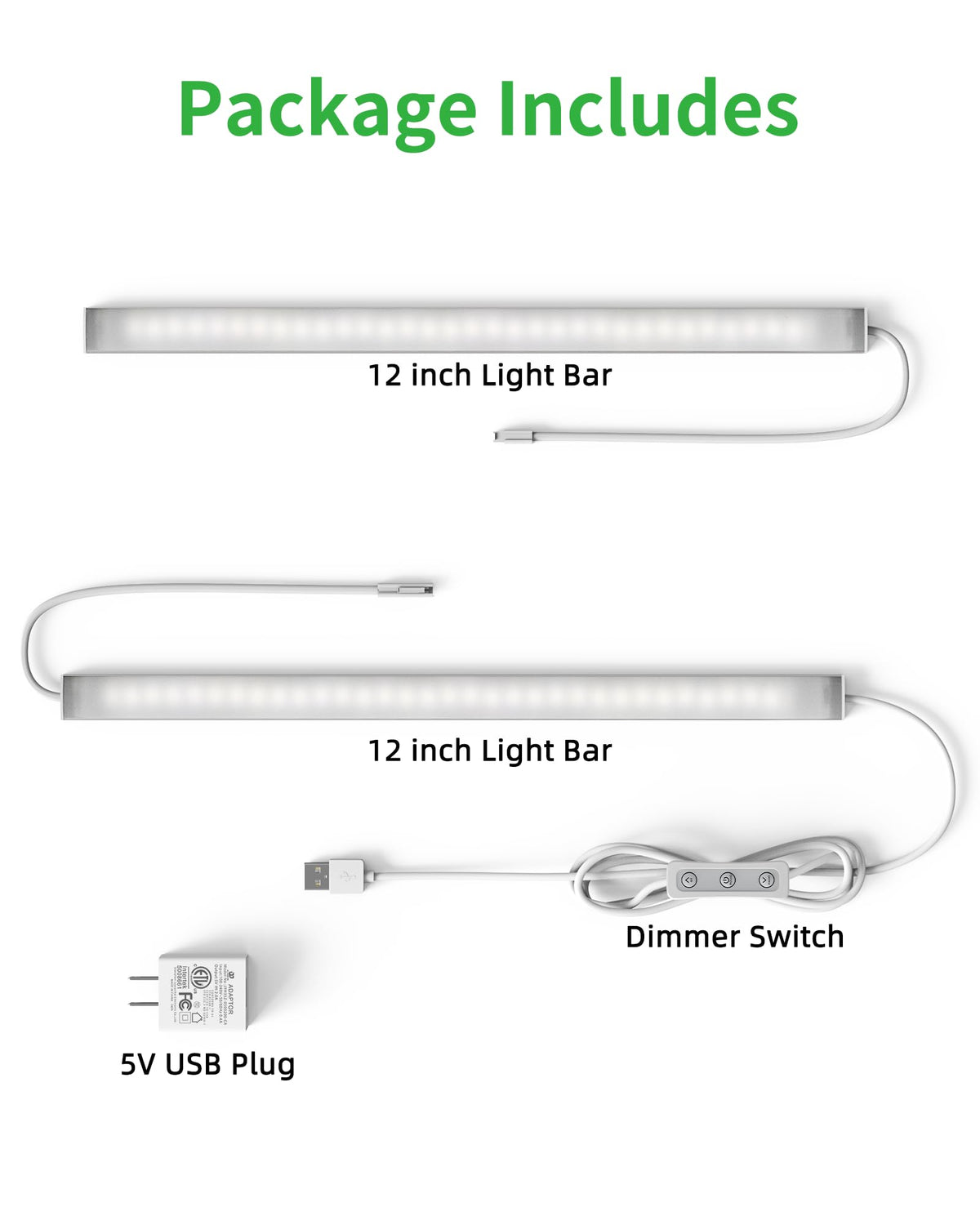 Vovamo energy-saving 8W LED light brightening workspaces