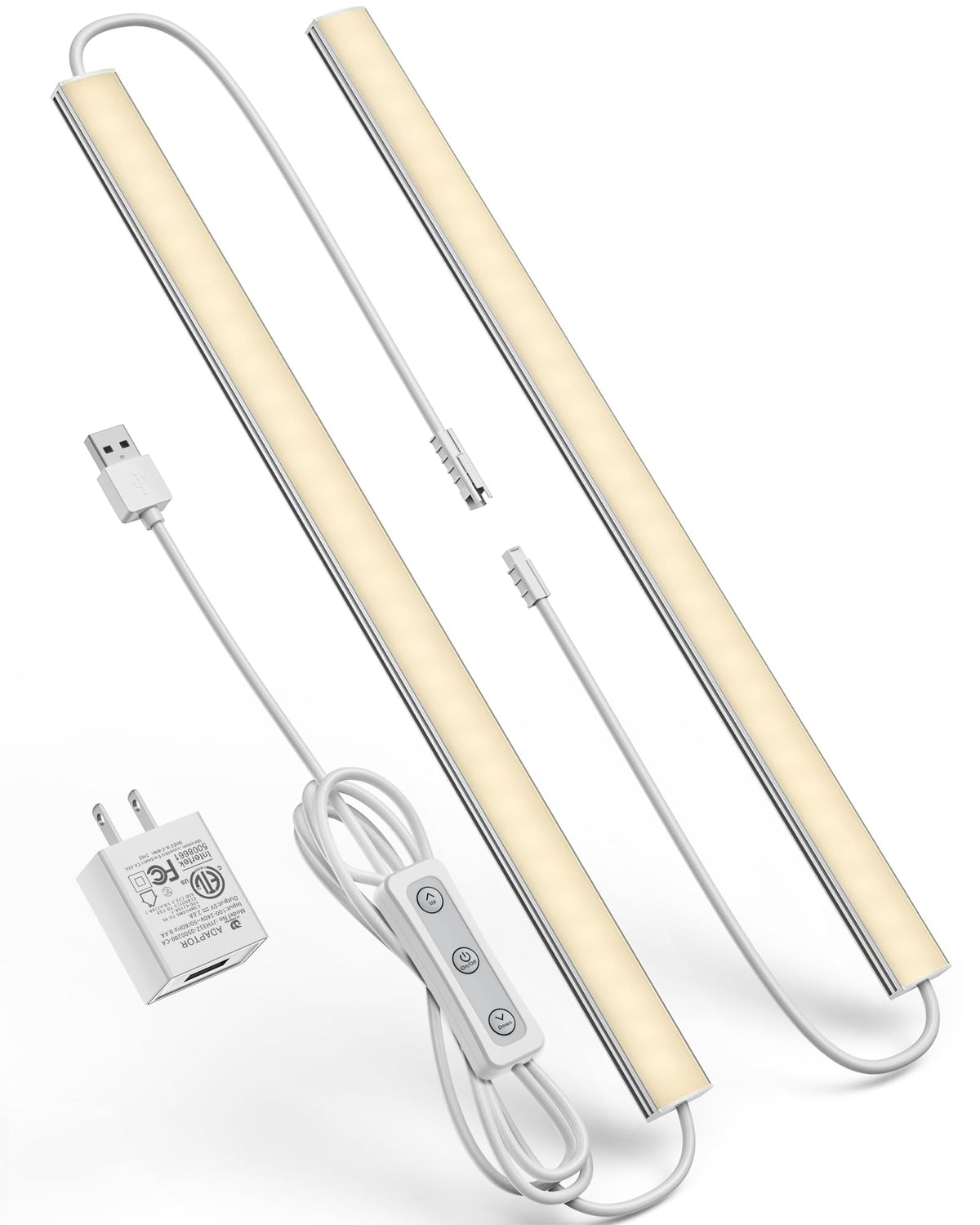 Vovamo under-cabinet light duo 12 inch providing focused kitchen illumination