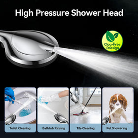 VOXON shower head with 10 spray modes for tailored cleansing.